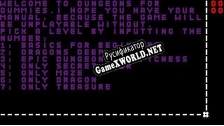 Русификатор для Dungeons for Dummies