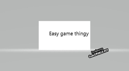 Русификатор для easy game thingy