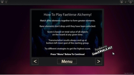 Русификатор для FaeVerse Alchemy (itch)