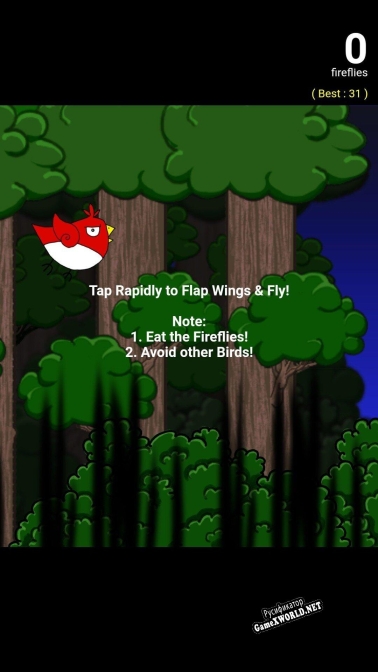 Русификатор для Fat Bird- Tap to Flap  fly to feed a Fat Bird
