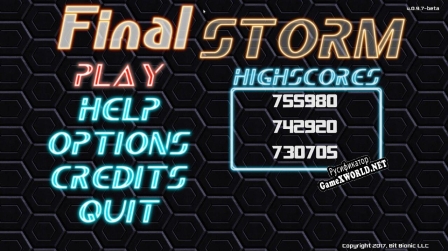 Русификатор для Final Storm (itch)
