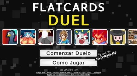 Русификатор для FlatCards Duel