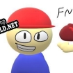 Русификатор для Fnf Dave And Bambi Red Bubble Edition