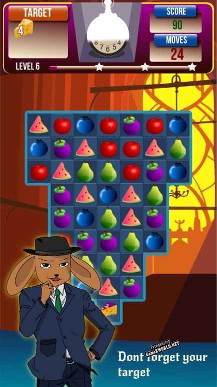 Русификатор для Fruit Crush Detective Arthur