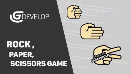 Русификатор для GDevelop Rock, Paper, Scissors (Template)