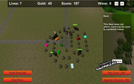 Русификатор для Gem Tower Defense (itch)