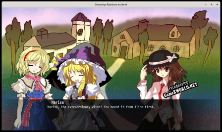 Русификатор для Gensokyo Rainbow Incident