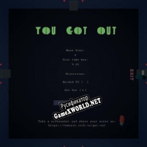 Русификатор для Get Out (itch) (tomeyro)