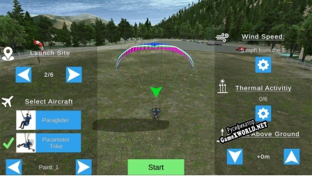 Русификатор для Glider Sim