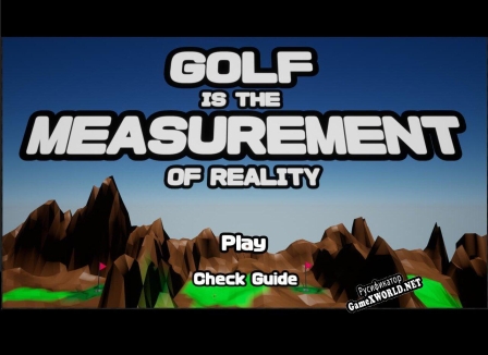 Русификатор для Golf is the measurement of reality