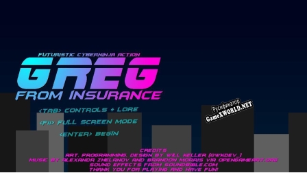 Русификатор для Greg From Insurance