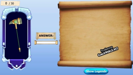 Русификатор для Guess The Brawlhalla Legend By Weapon