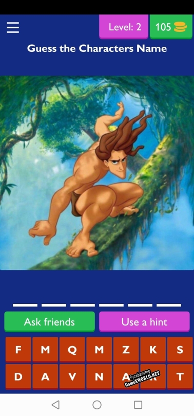 Русификатор для Guess the Disney Characters Quiz