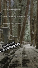 Русификатор для Haunted Haiku Generator