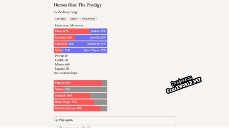 Русификатор для Heroes Rise The Prodigy