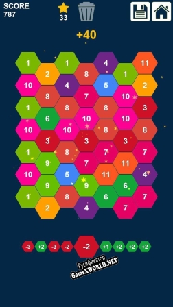 Русификатор для Hexagons Drag and Merge Numbers