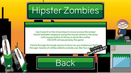 Русификатор для Hipster Zombies