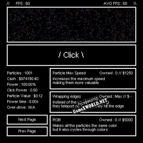Русификатор для Idle Particle Simulator