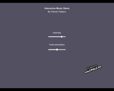 Русификатор для Interactive Music Demo