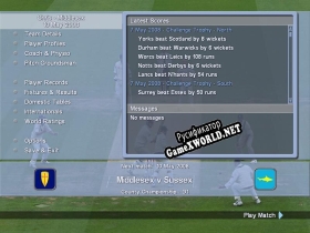 Русификатор для International Cricket Captain 3
