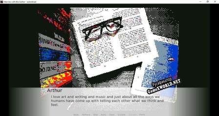 Русификатор для Interview With the Author