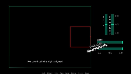 Русификатор для Intro to Positioning in RenPy