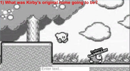 Русификатор для Kirby Trivia Game