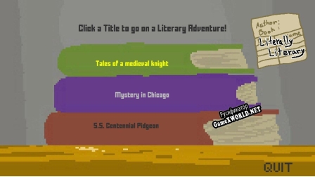 Русификатор для Literally Literary