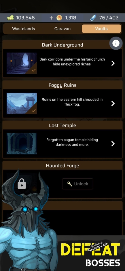 Русификатор для Lost Vault (Vaultomb)
