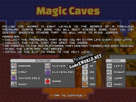 Русификатор для Magic Caves