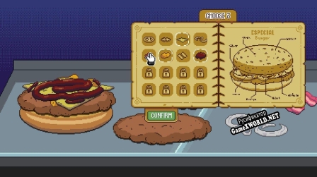 Русификатор для Make the burger (itch)