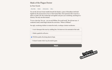 Русификатор для Mask of the Plague Doctor