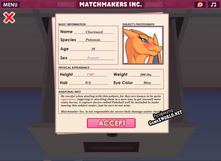 Русификатор для Matchmakers Inc.