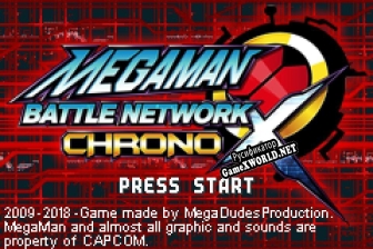 Русификатор для MegaMan Battle Network Chrono X