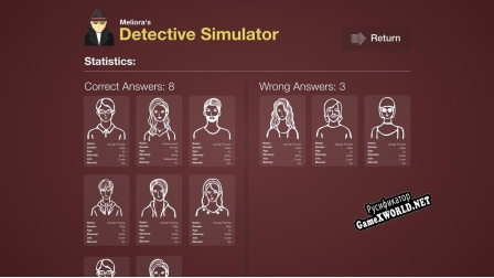 Русификатор для Meliora’s Detective Simulator
