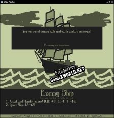 Русификатор для Mini Pirates