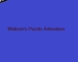 Русификатор для Nightmares(Or Watsons Puzzle Adventure)