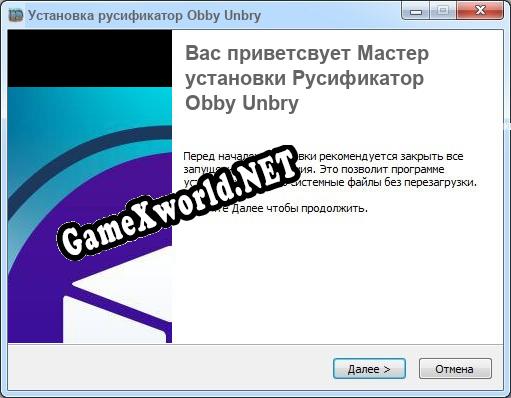 Obby Unbry полный перевод игры