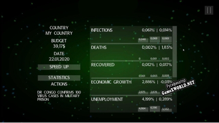 Русификатор для Pandemic The Virus Outbreak