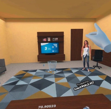 Русификатор для Paper Toss VR (itch)