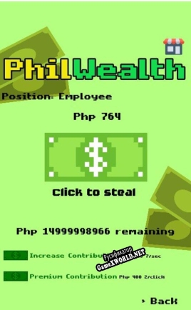 Русификатор для PhilWealth Clicker Game