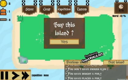 Русификатор для Piracy A pirate creek management game