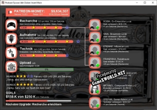 Русификатор для Podcast Tycoon Idle Clicker INSERT MOIN