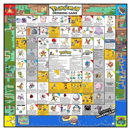 Русификатор для Pokemon Blackout Version (Drinking Game)