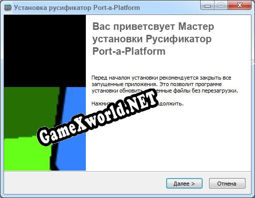 Port-a-Platform полный перевод игры