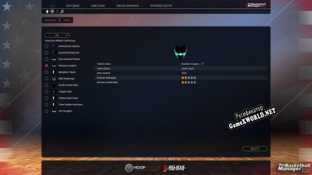 Русификатор для Pro Basketball Manager 2016 US Edition