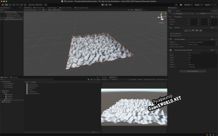 Русификатор для Procedural Generated Terrain