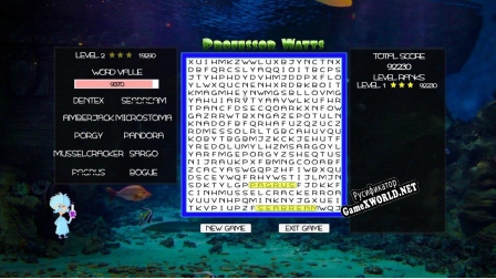Русификатор для Professor Watts Word Search Into The Ocean