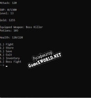 Русификатор для Python Text Based RPG