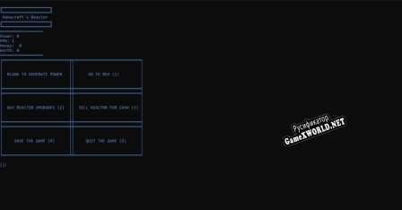 Русификатор для Reactor (itch)